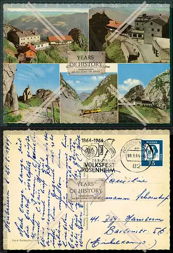 Orig. AK der Wendelstein Bayerischen Alpen Mangfallgebirge Rosenheim