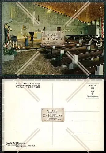 Orig. AK Kapelle Maria Himmelfahrt Sasbachachwalden Achern Familienerholungshei