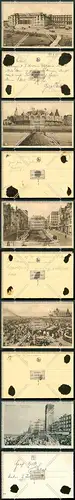 Orig. AK 5x Ostende Belgien Rückseite von Soldat mit handschriftliche Notizen 