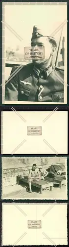 Orig. Foto AK Portrait Porträt Soldat in Uniform 