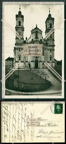 Orig. Foto AK Benediktinerkloster Basilika Kloster Ottobeuren 1930 gelaufen