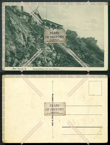 Orig. AK Bad Segeberg Holstein Bergschlößchen auf dem Kalkberg 1939