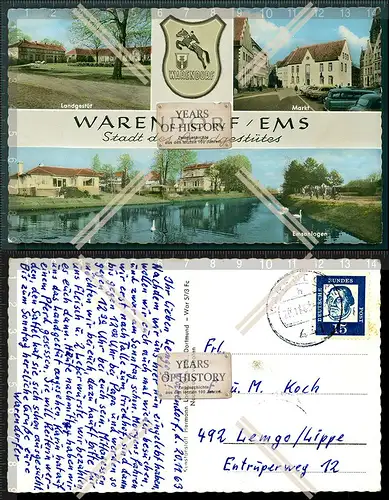 Orig. AK Warendorf Ems Landgestüt Markt Emsnlagen uvm. 
