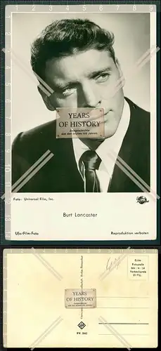 Autogramm Burt Lancaster Burton Burt Stephen Lancaster US-amerikanischer Filmsc