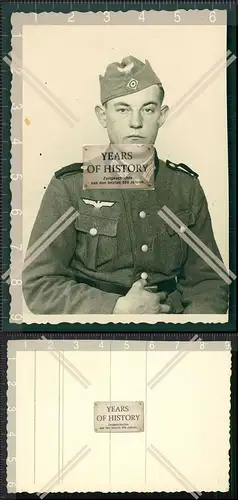 Orig. Foto Portrait Porträt Soldat Uniform