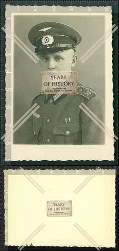 Orig. Foto Portrait Porträt Soldat Uniform