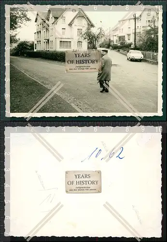 Orig. Foto Reinhardshausen Bad Wildungen Haus Edelweiß und Haus Luise Straßen