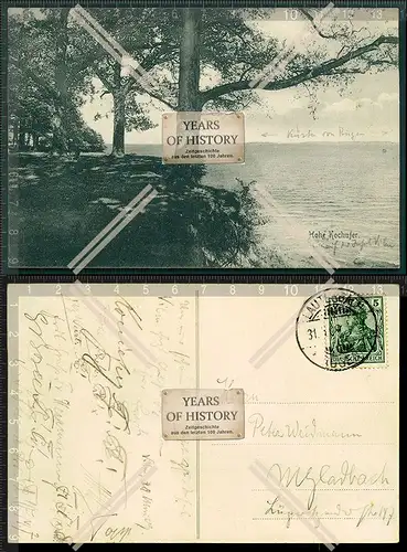 Orig. AK Insel Vilm Kochufer 1909 Lauterbach Rügen gelaufen