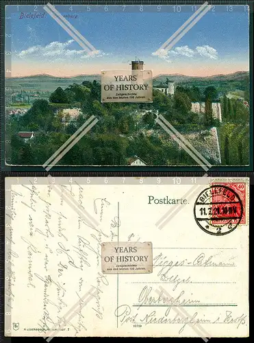 Orig. AK Bielefeld Sparenburg 1921 gelaufen