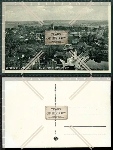 Orig. AK Lübeck Schleswig-Holstein Luftbild Fliegeraufnahme 1933