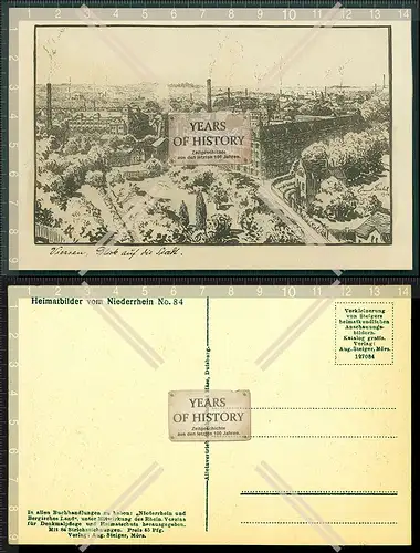 Orig. AK Viersen Mönchengladbach Blick auf die Stadt