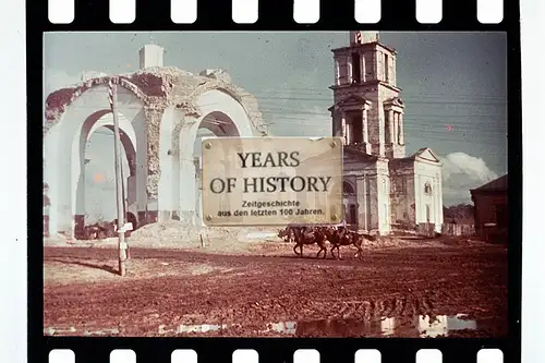 Repro Foto vom Farbdia no Original 10x15cm Südrussland Wolgograd Stalingrad