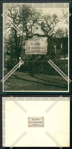 Orig. Foto Bunzlau 1933 Boleslawiec Bunzel Niederschlesien Polen Hinter Ansicht