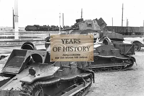 Foto kein Zeitgenössisches Original Panzer Tank Frankreich Belgien 