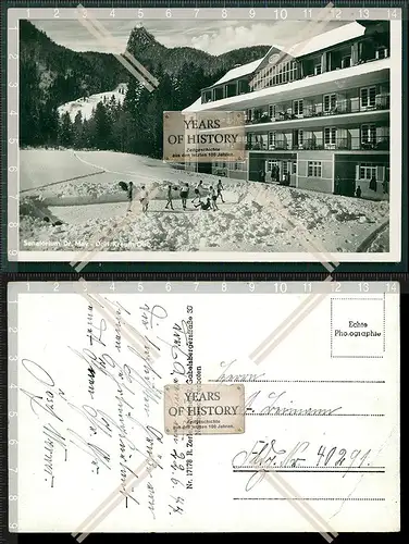 Orig. Foto AK Kreuth am Tegernsee Oberbayern, Waldsanatorium Dr. May