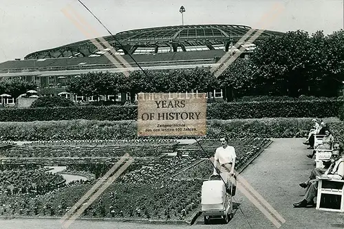 Foto Dortmund Gelände vor Westfalenhalle Stadion BVB 1967-69