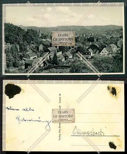 Orig. AK Gummersbach im bergischen Land 1936