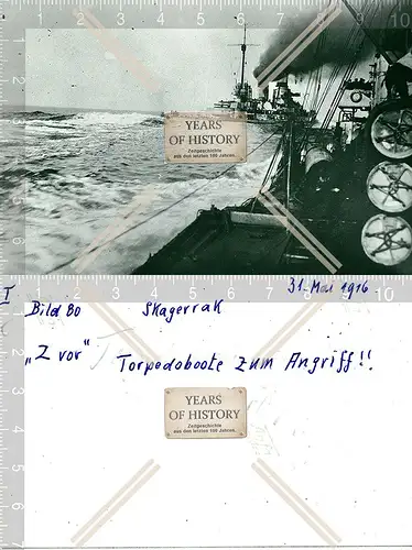 Foto Torpedoboote zum Angriff Skagerrak Kriegsschiff Kaiserliche Marine 1916