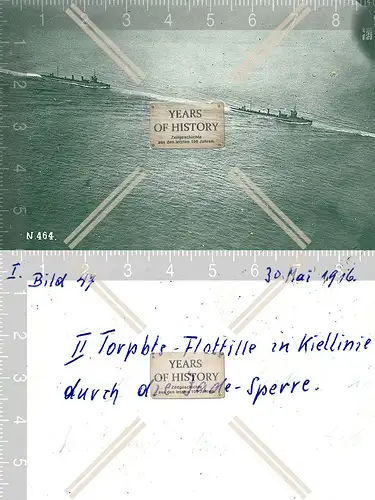 Foto Torpedo Flottille in Kiellinie durch Jade Sperre Kriegsschiff Kaiserliche 