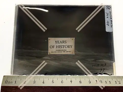 Orig. Glas Dia Vorstoß Feind Fahrt NordseeVorstoß Feind Fahrt Nordsee 1916-18