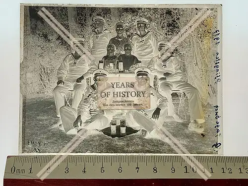 Orig. Glas Dia Matrosen Pfingsten 1916-18 Kriegsschiff Torpedoboot Kaiserliche 