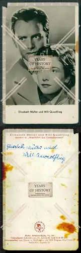 Orig. Autogrammkarte  Elisabeth Müller war eine Schweizer Schauspielerin Will