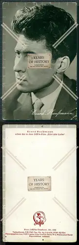 Orig. Autogrammkarte  Ezard Haußmann war ein deutscher Schauspieler.