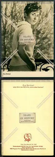 Orig. Autogrammkarte  Eva Neitzel Schauspielerin Portrait, Italienisches Capric