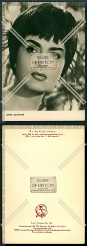 Orig. Autogrammkarte  Schauspielerin Anita Kajlichova Portrait, Der Mann aus de