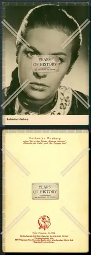 Orig. Autogrammkarte  Katharina Mayberg deutsche Schauspielerin