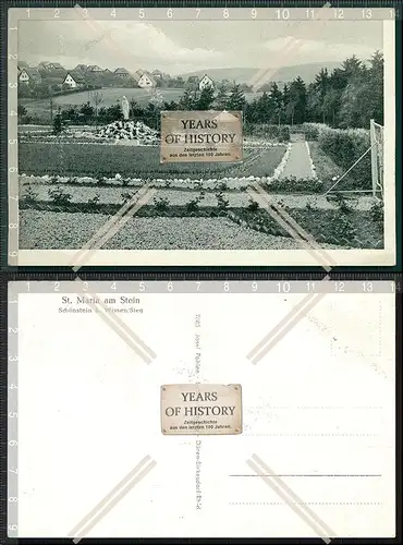 Orig. AK Wissen Sieg Müttererholungsheim St. Maria am Stein Wissen
