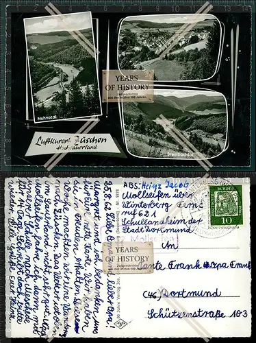 Orig. AK Züschen Winterberg Hochsauerland 
