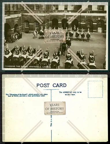 Orig. Foto AK London Changing the Guard Whitehall