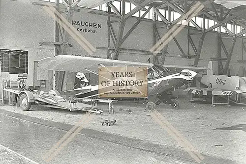 Repro Foto Hornberg Segelflugplatz Segelflugzeug Schwäbische Alb Ortenaukreis