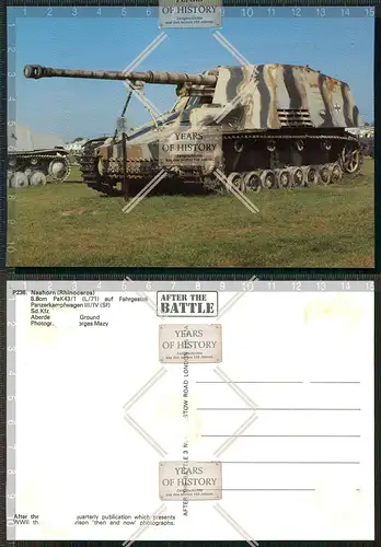 Foto AK Panzer Tank Nashorn