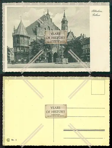 Orig. AK Hildesheim Rathaus 1940