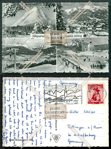 Orig. Foto AK Seefeld Tirol Österreich mehrfach Ansicht 