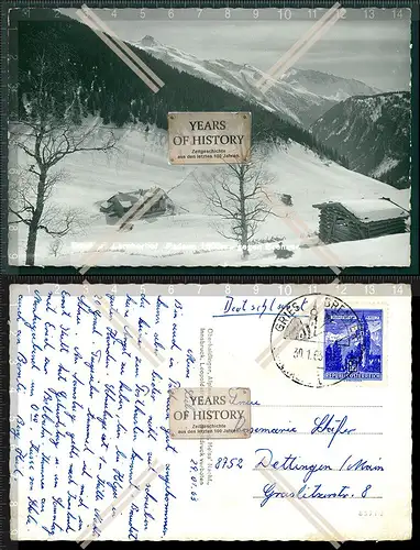 Orig. Foto AK Padaun Vals Brenner Gasthof Lärchenhof Tirol Innsbruck Zillertal