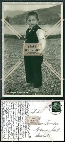 Orig. Foto AK zukünftiger Erbhofbauer Landpoststempel Emmendingen Ertlingen