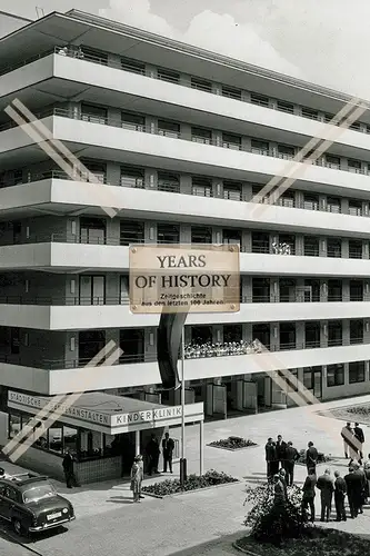 Foto Dortmund 1968 Städtische Krankenanstalten Kinderklinik