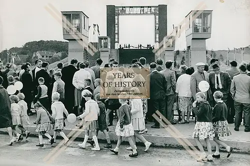 Foto Dortmund Schleuse 1964 Ems-Kanal Wesel-Datteln ?