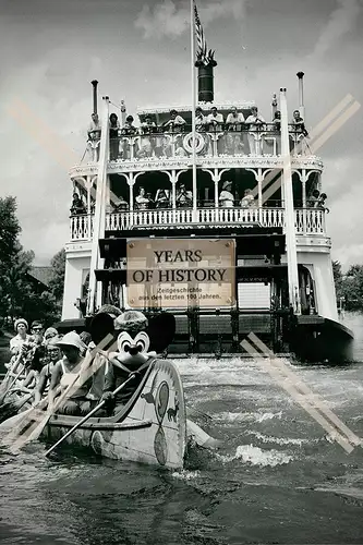 Foto Disney World Raddampfer Micky Maus 1956 Florida USA