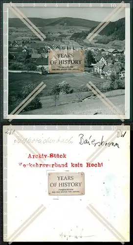 Orig. Foto Klosterreichenbach Baiersbronn Schwarzwald 1944 Baden Württemberg