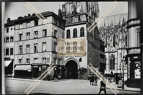 Foto Köln 1944-46 Wechsel Stube Bank M. Horn Am Hof 21 Gebäude am Dom Hotel F