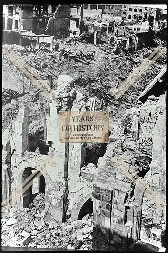 Foto Köln 1944-46 zerstört Häuser Gebäude St. Kolumba