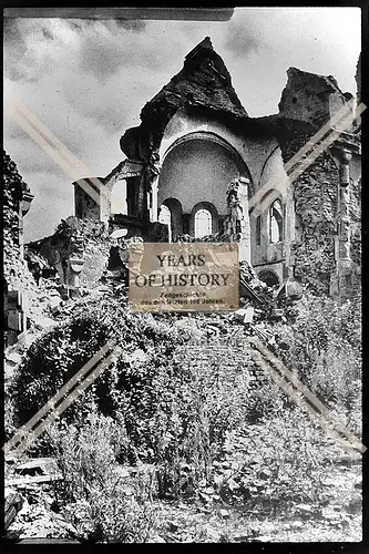 Foto Köln 1944-46 zerstört Haus Gebäude St. Maria im Kapitol