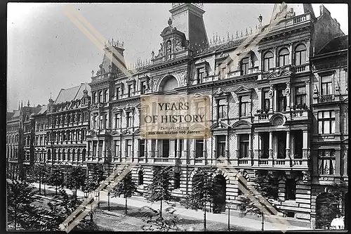 Foto Köln 1944-46 Haus Gebäude mit Figuren Verzierung