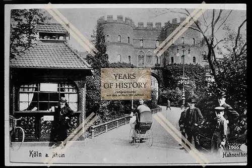 Foto Köln 1944-46 Hahnentorburg Rudolfplatz