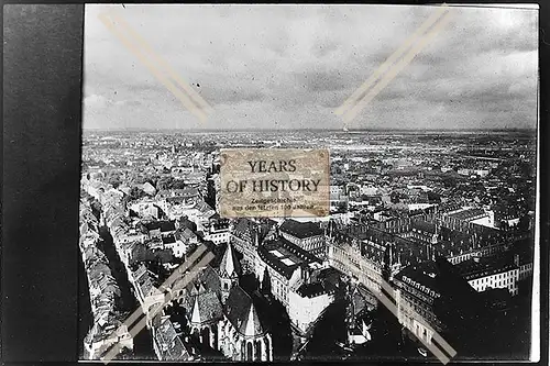 Foto Köln 1944-46 Luftaufnahme Stadt