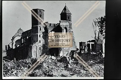 Foto Köln 1944-46 zerstört Kirche St. Maria im Kapitol